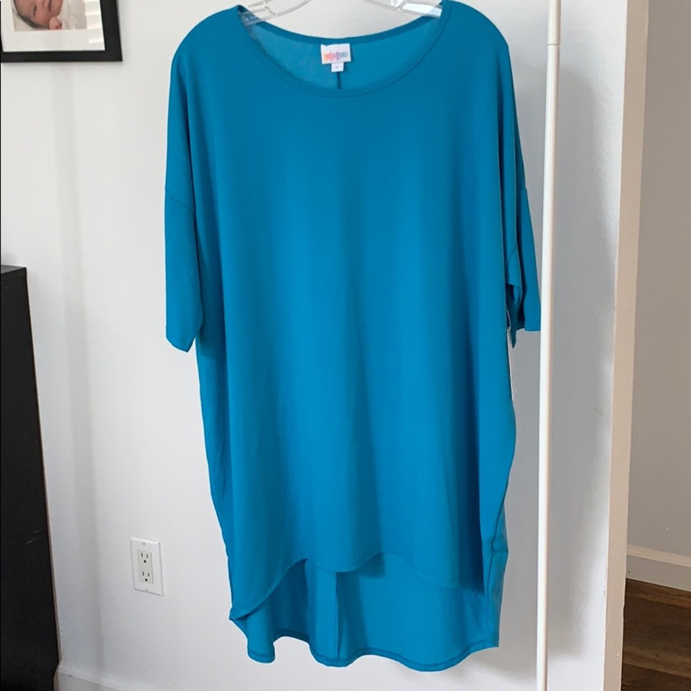 Lularoe Irma XL teal